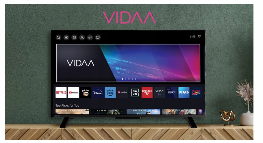 Telewizor LED Toshiba 43LV2E63DG 43'' Full HD HDR10 Smart TV VIDAA Smart TV VIDAA