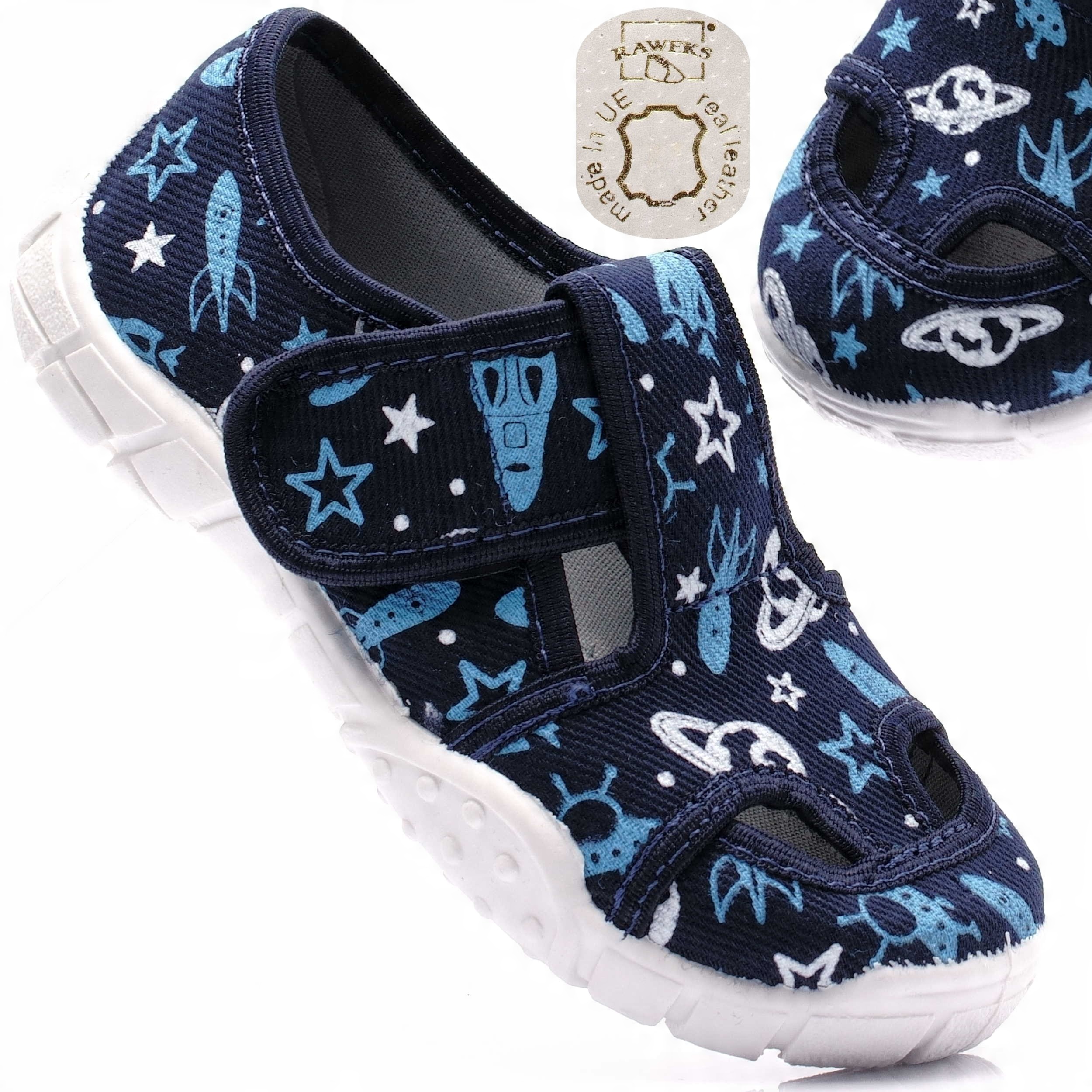 

Raweks Kapcie Dziecięce buty z wkładką skórzaną 30