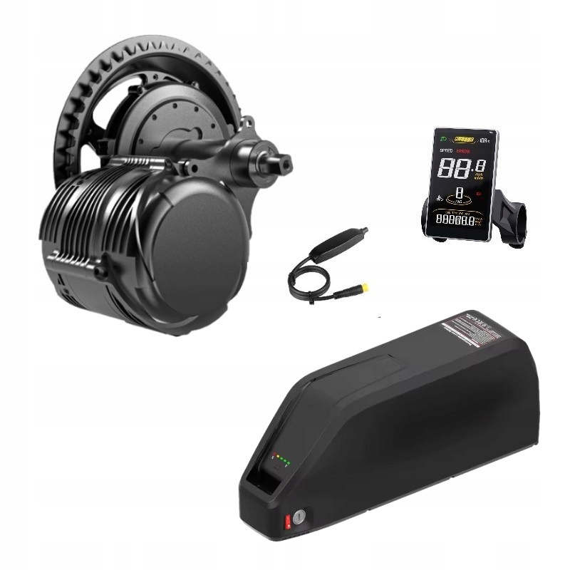 Tongsheng TSDZ8 48V 750W baterie 30AH Elektrický motor
