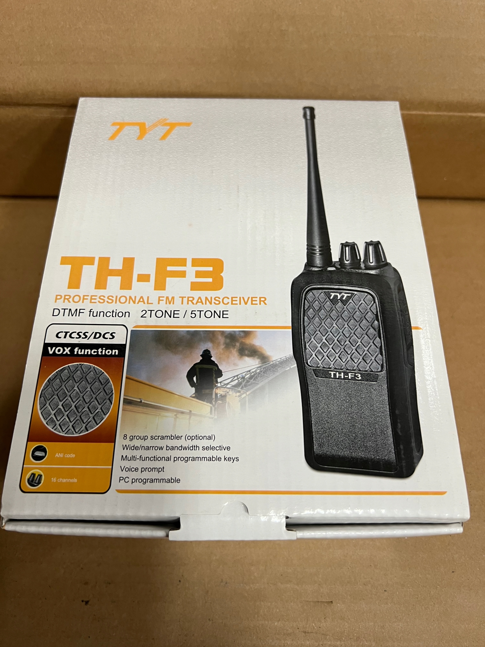 Tyt TH-F3 radiotelefon 16 kanałów 400-470 MHz
