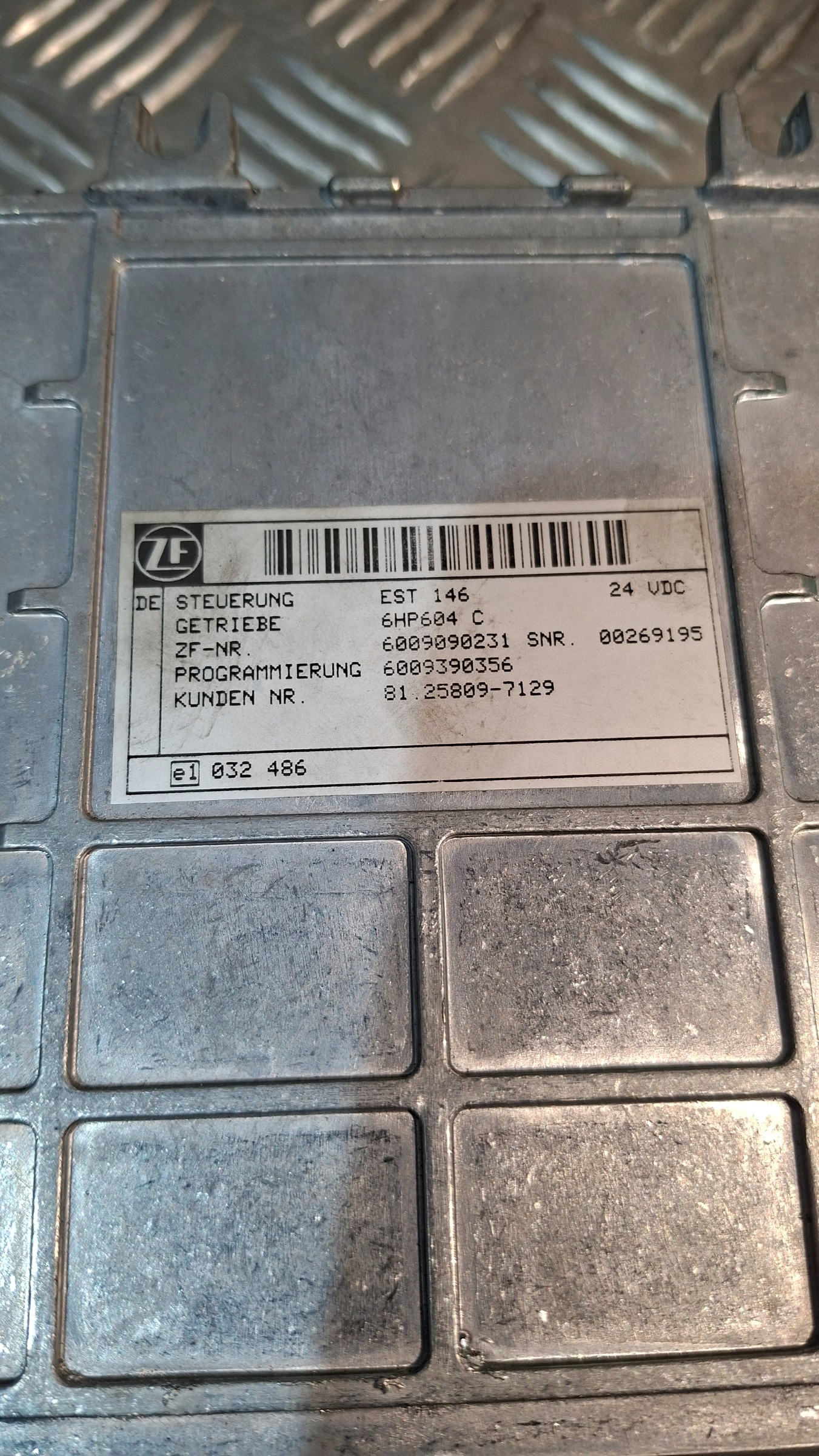 Bedienteil Computer Getriebe getriebe ZF BOSCH 0260001041