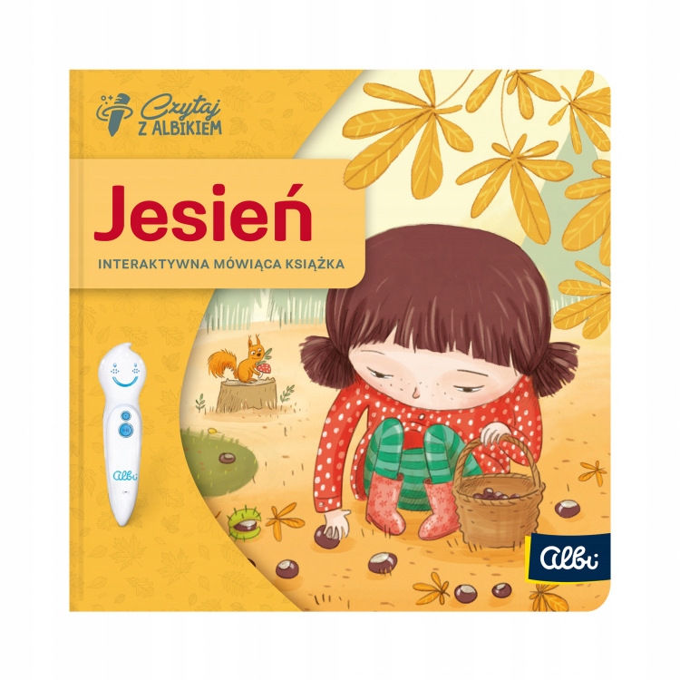 Albik mini książka, Czytaj z... - Jesień - 4 pory ISBN 9788076880061