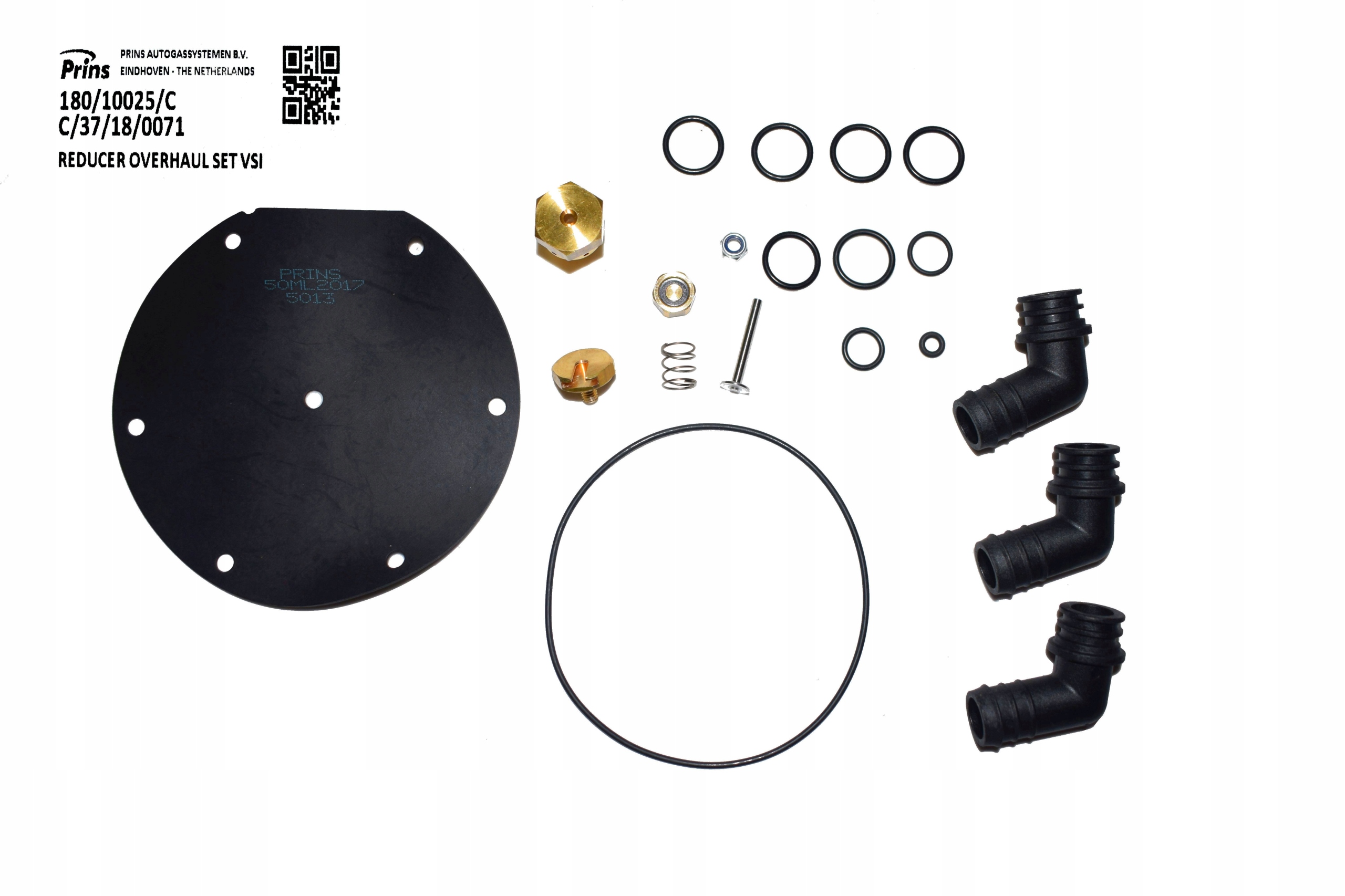 KOMPLET NAPRAWCZY REDUKTORA PRINS VSI ORYGINAŁ + sprężynka