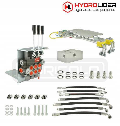 HYDRAULIKA WEWNĘTRZNA URSUS C-330 ROZDZIELACZ 3 SEK K16 HYDROLIDER Numer katalogowy części A.2.00.16.035.2