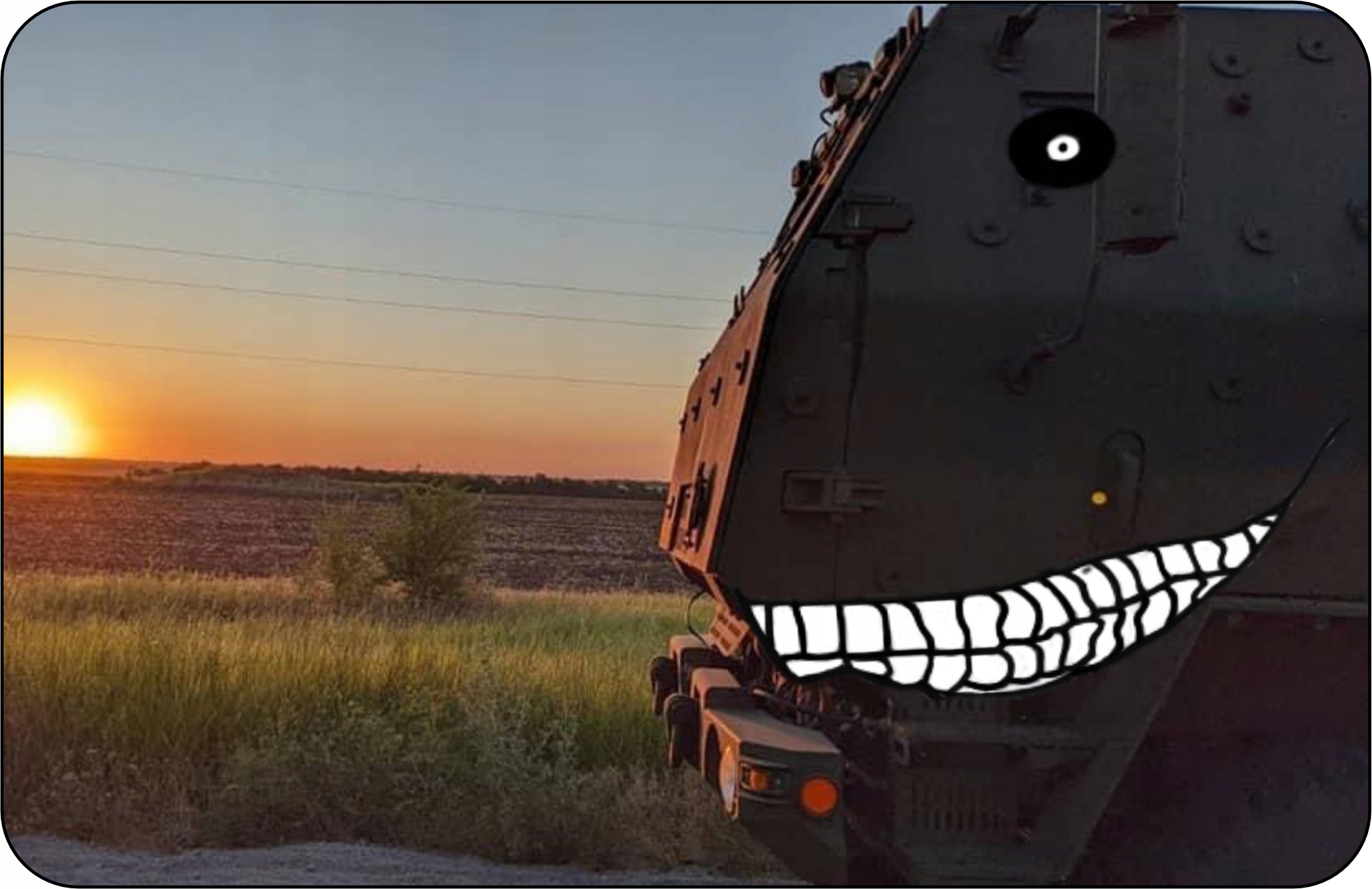 

Magnes na lodówkę Russia Hate Club Nafo Himars