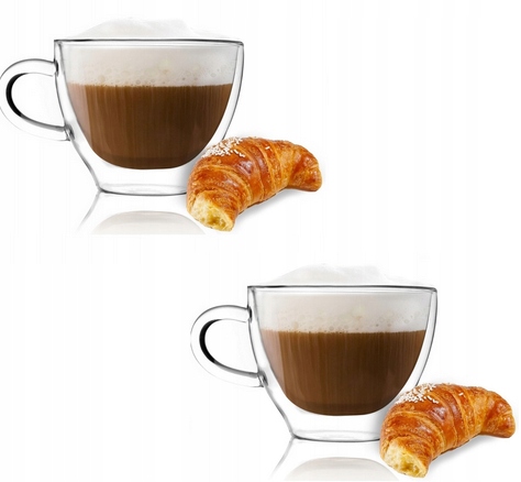 

Vialli 2 Szklanki Filiżanki Kawy Herbaty Amo 300ml