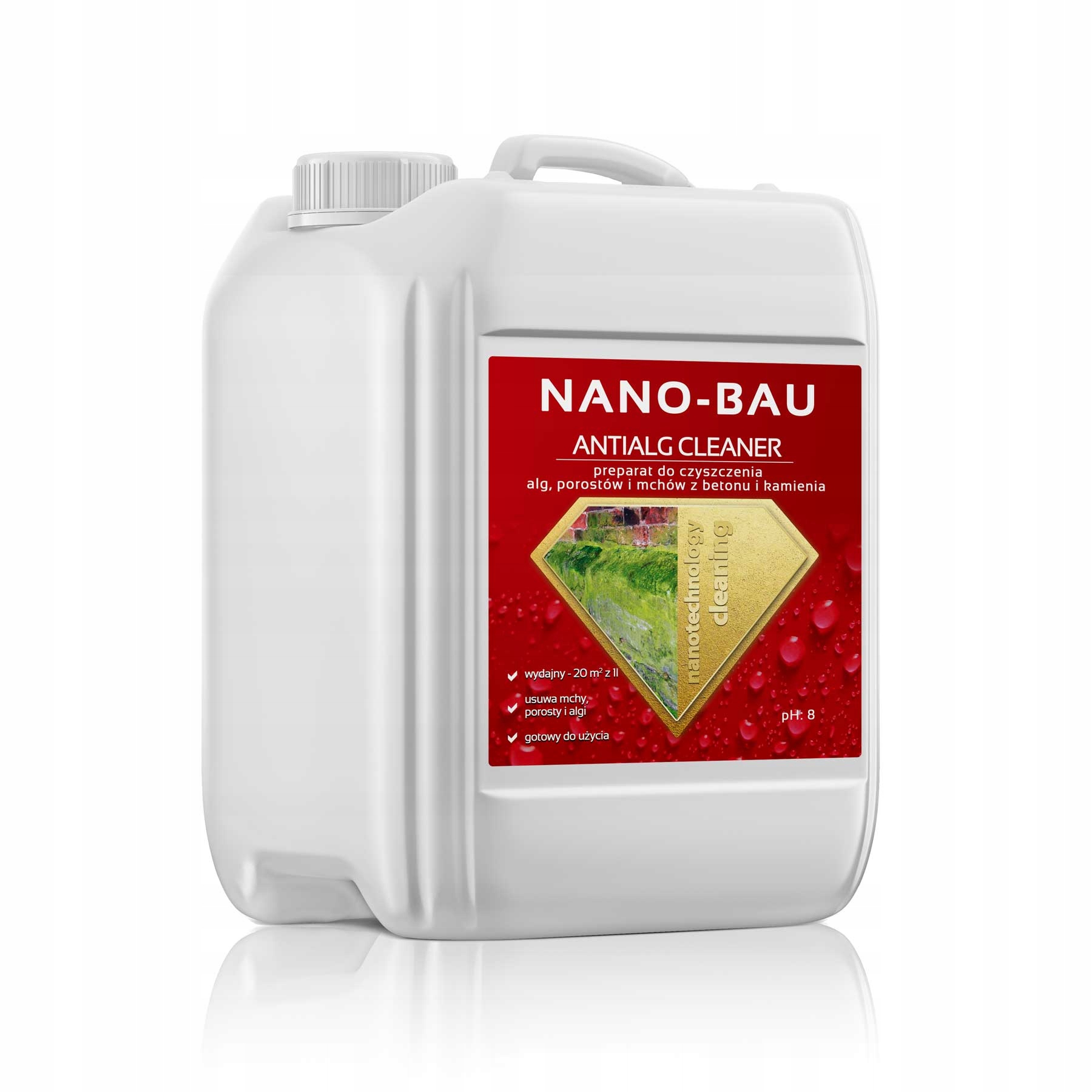 Nano-bau čištění zelených výkvětů 5 l