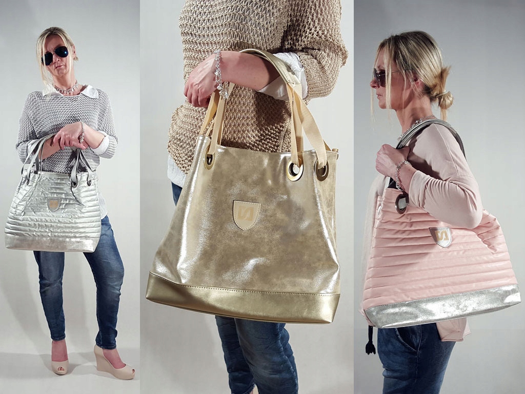 

Torebka Skóra Worek Vittoria Torba Lewandowska Bag