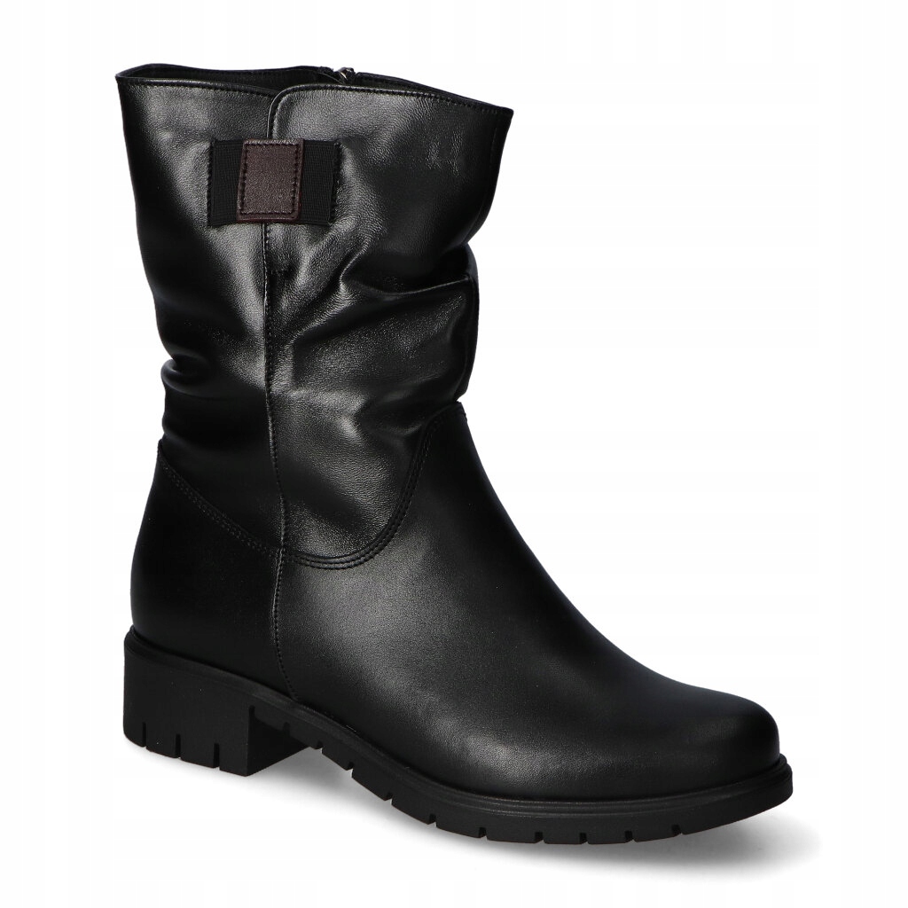 Kotníkové Boty Agmos 1608 Černé lico 38