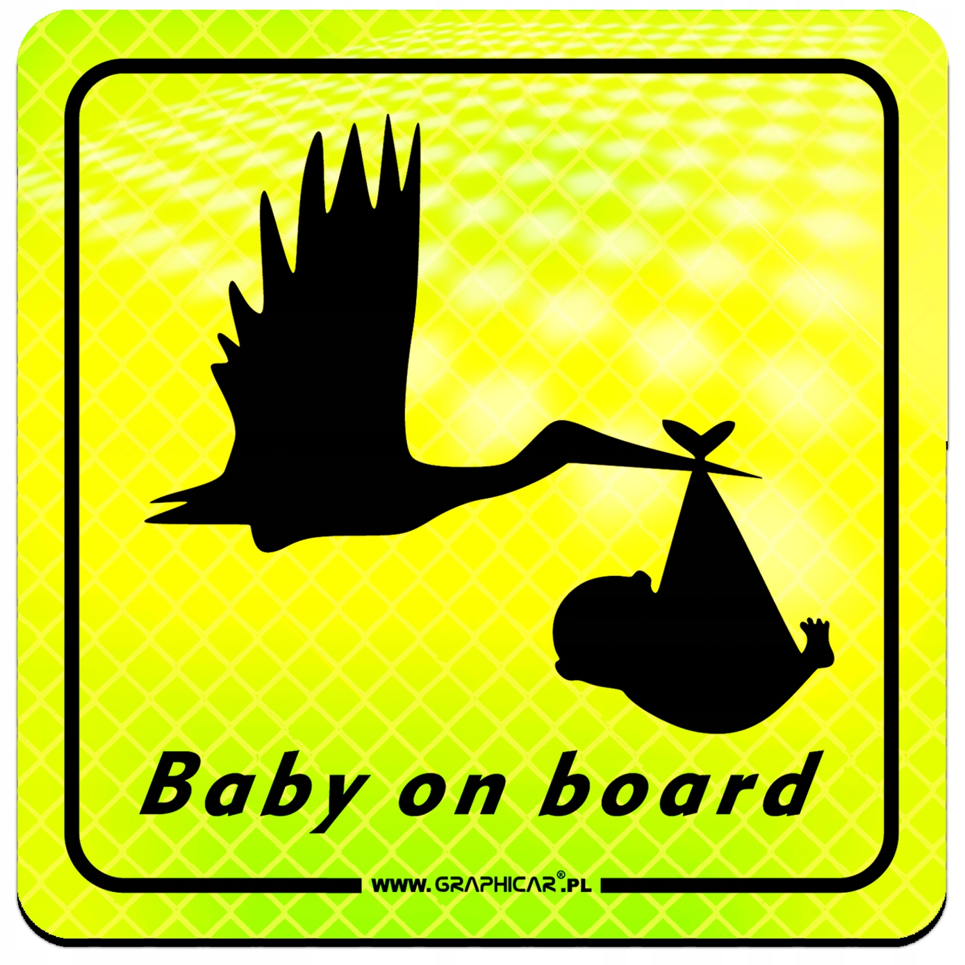 

Magnes Odblaskowy Baby On Board Dziecko W Aucie