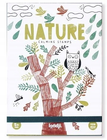 

Natura drewniane stempelki Nature Calm Londji 5+