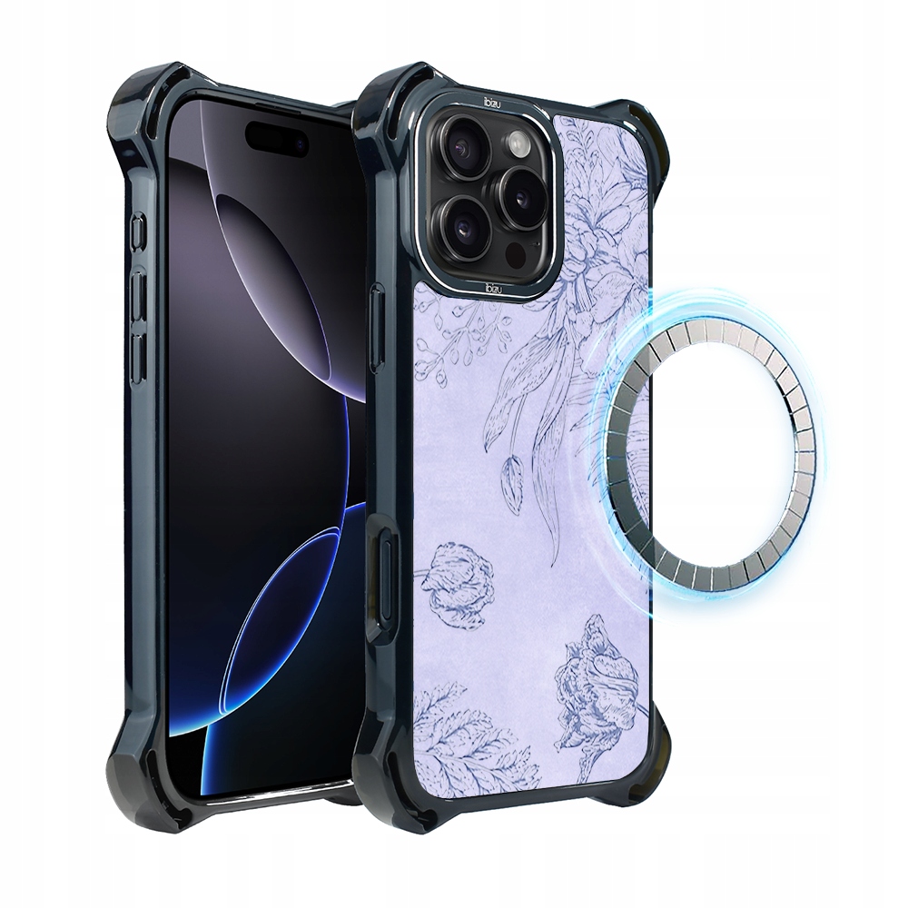 Pouzdro pro iPhone 16 Pro Max Ibizu DropGuard Ultra s MagSafe, plochá socha