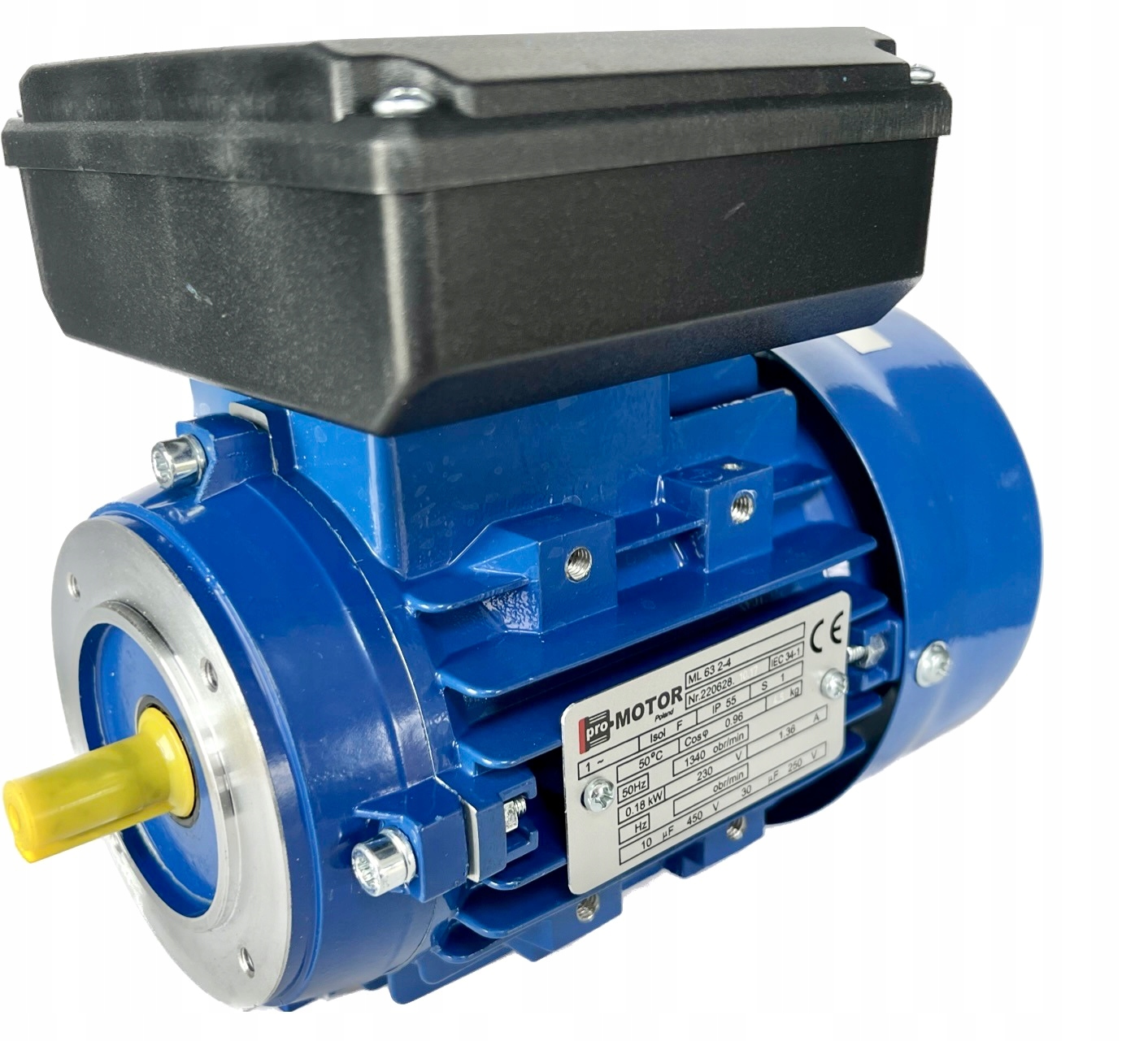 Silnik elektryczny jednofazowy ML 0,55kW 1400 obr/min. 80 B14