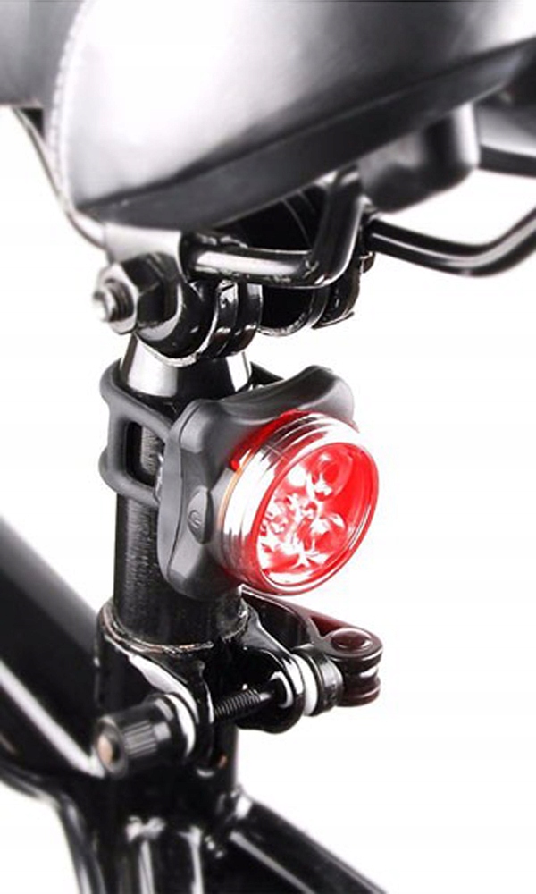 ZESTAW LAMPEK ROWEROWYCH LED PRZÓD TYŁ NA ROWER ŁADOWANIE USB RÓŻNE TRYBY Marka Inna marka