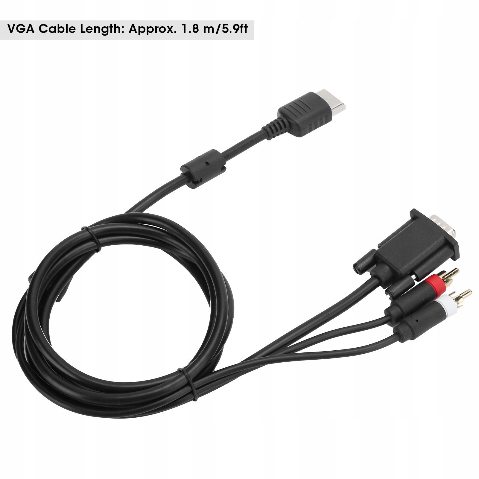 Kabel HD VGA z Adapterem Audio do Sega Dreamcast