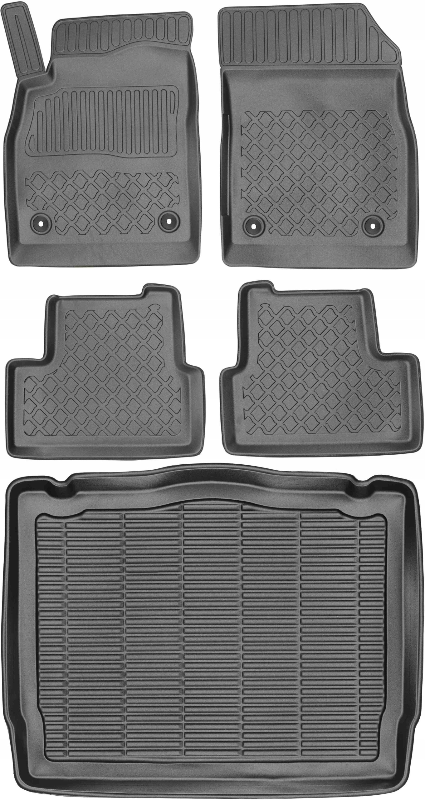 Opel Astra IV J Hb 09-15 Gumové stierače rohož batožinového priestoru