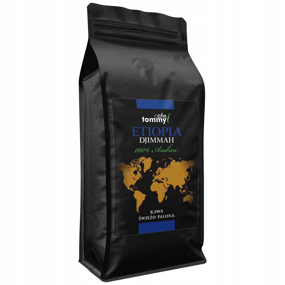 Levně Káva zrnková Etiopie Djimmah 1kg 100% Arabica Čerstvě pražená Pro Espresso