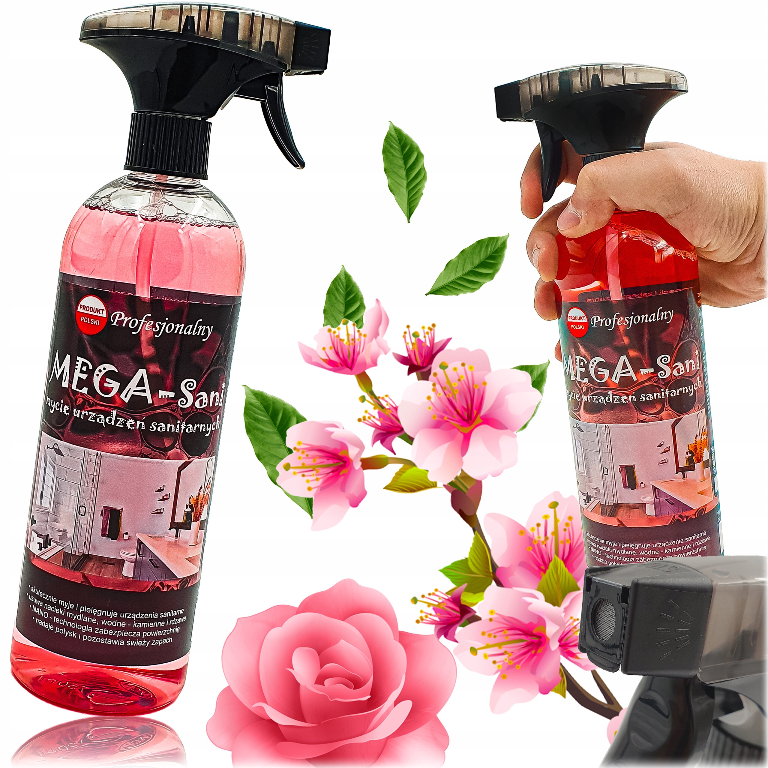 

Płyn Odkamieniacz do Mycia Łazienki Wanny Kabin