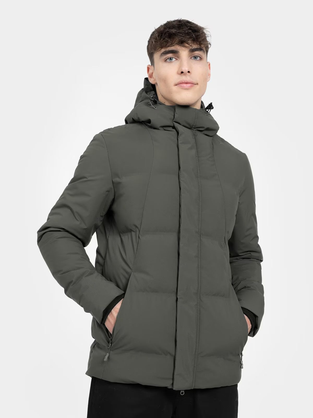 Pánská péřová bunda 4F H4Z22 KUMP007 44S XXL
