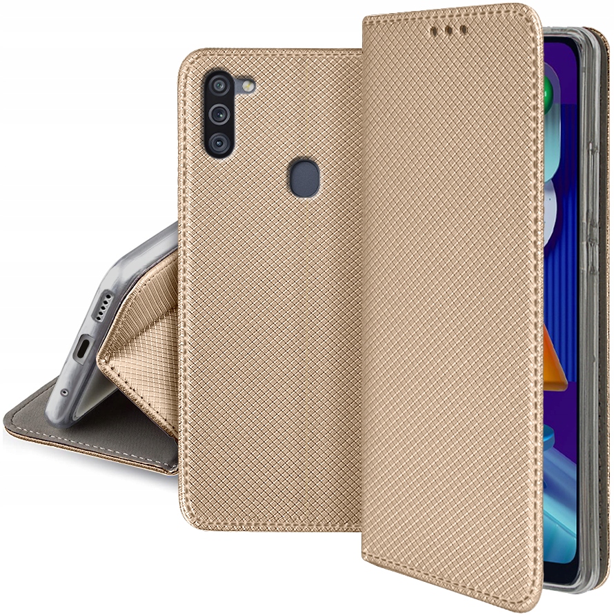 

Etui do Samsung Galaxy M11 Magnet Case Szkło 9H