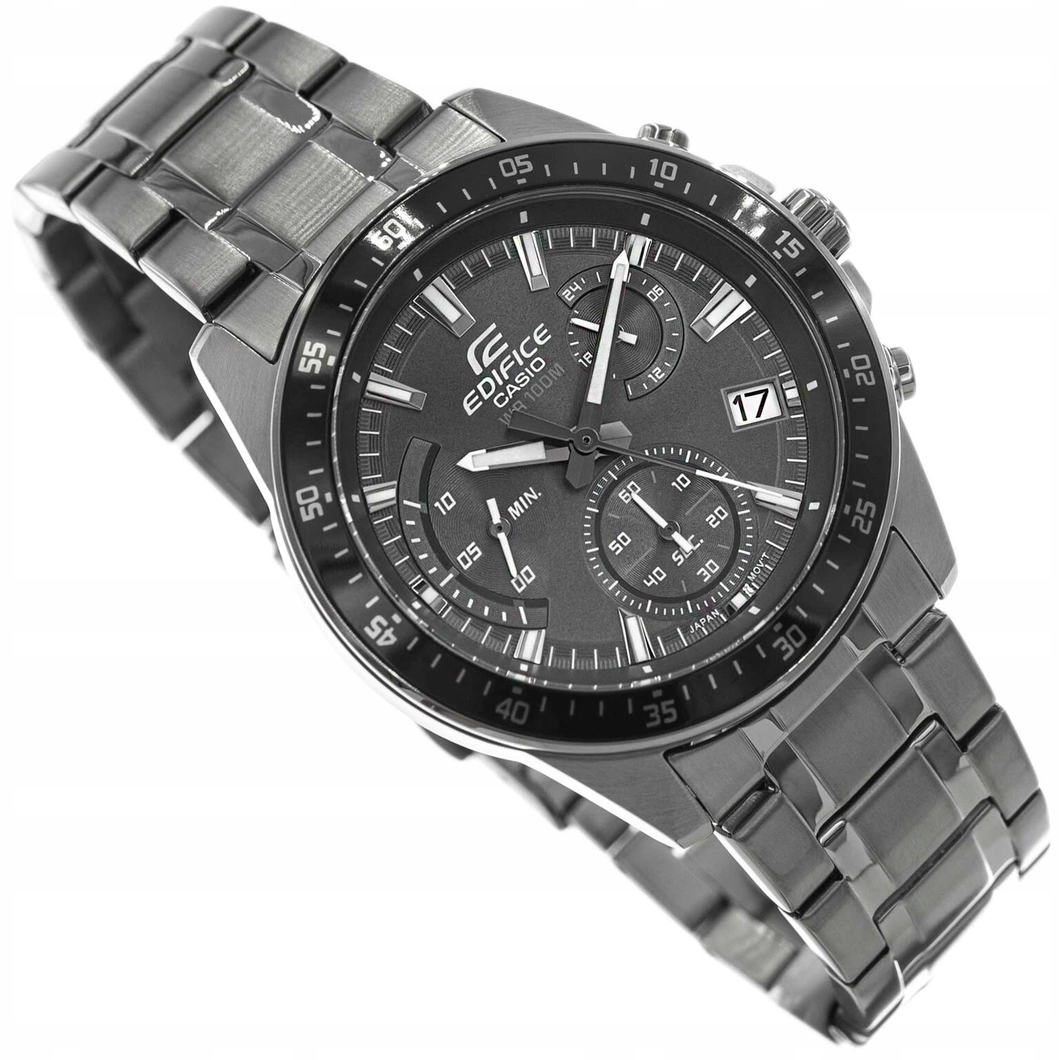 Pánské Hodinky Casio EFV-540DC-1CVUEF Edifice Grafitové Na Náramku