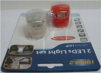 OŚWIETLENIE ROWEROWE LAMPKA ROWEROWA 2 SZTUKI FROG Marka Inna marka