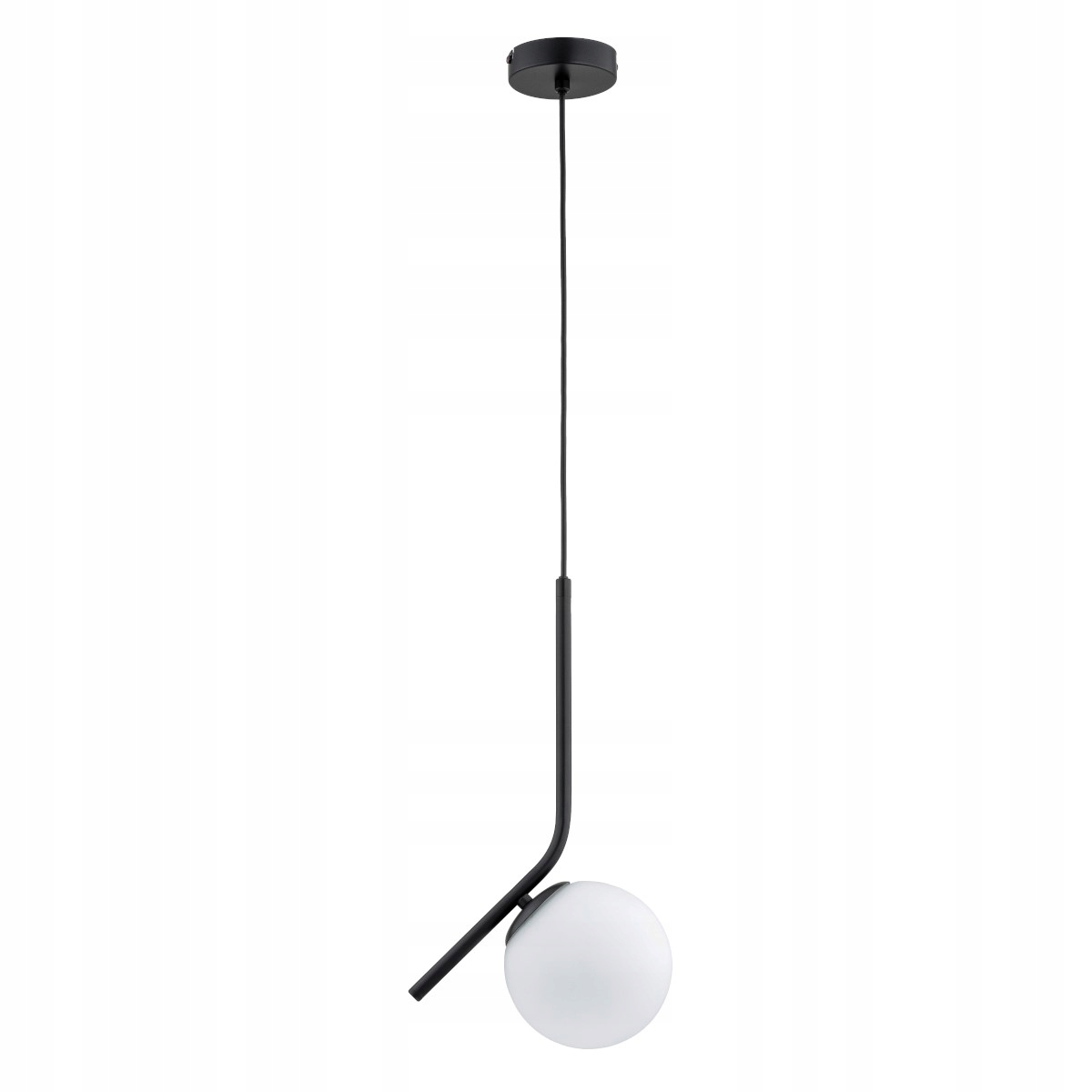 Závěsná Lampa Alfa Liberty 61225 Černá Bílá