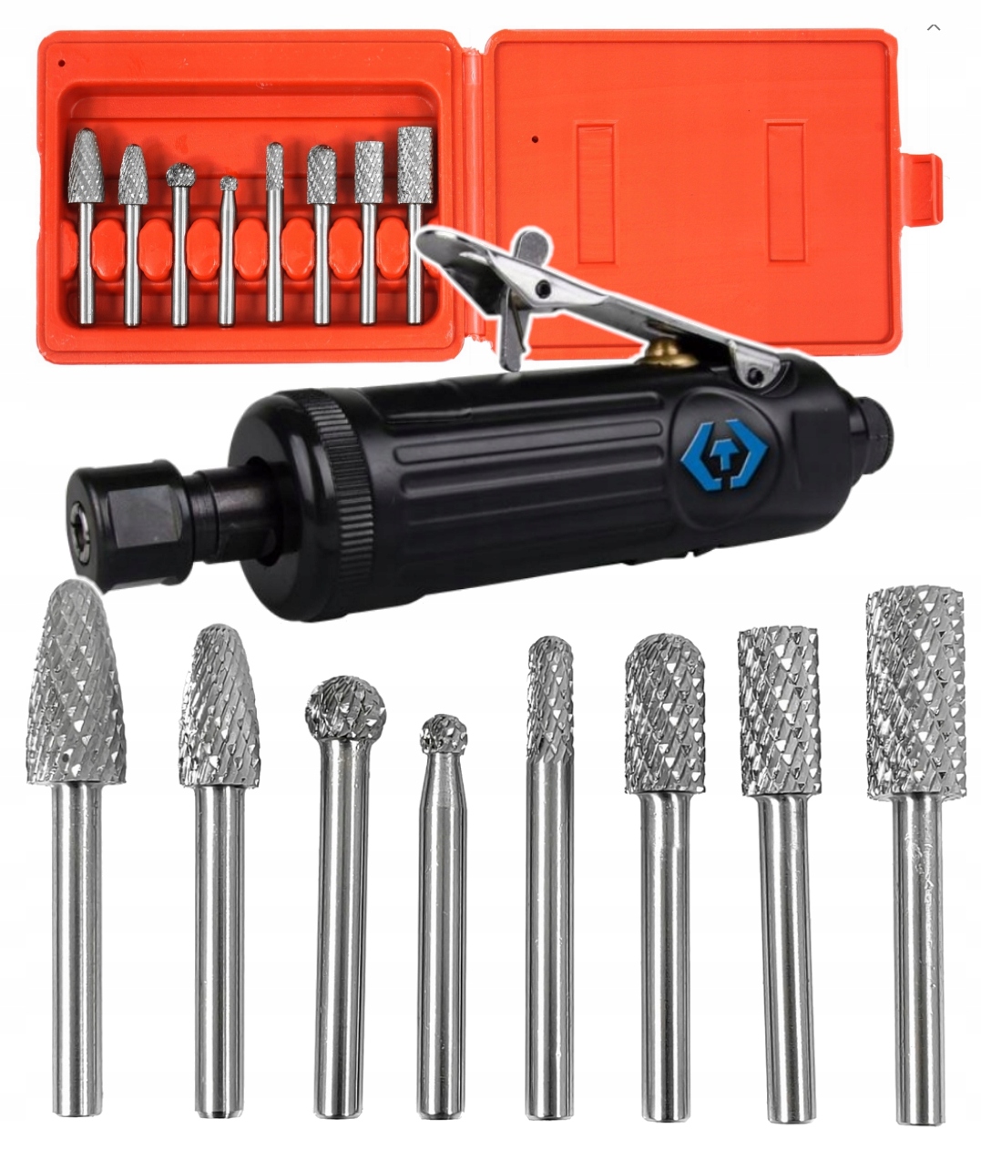 Szlifierka Prosta Pneumatyczna 6mm King Tony Frezy