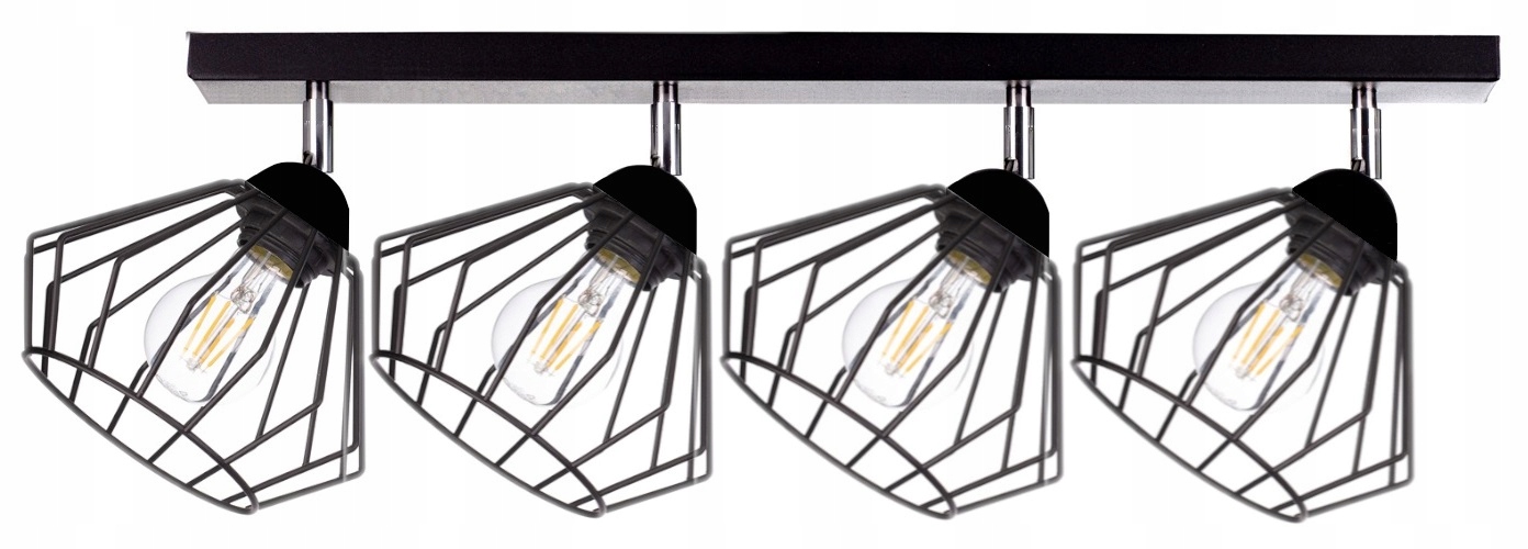 

Lampa Wisząca Sufitowa Żyrandol Brylant Loft Drut