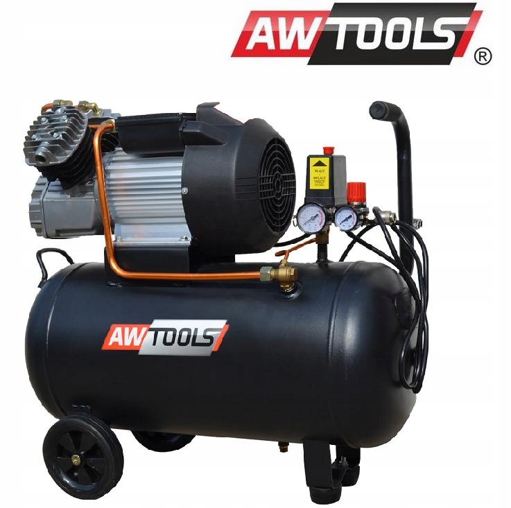 AWTOOLS SPRĘŻARKA OLEJOWA ZVA-50L V WYDAJNOŚĆ 370/
