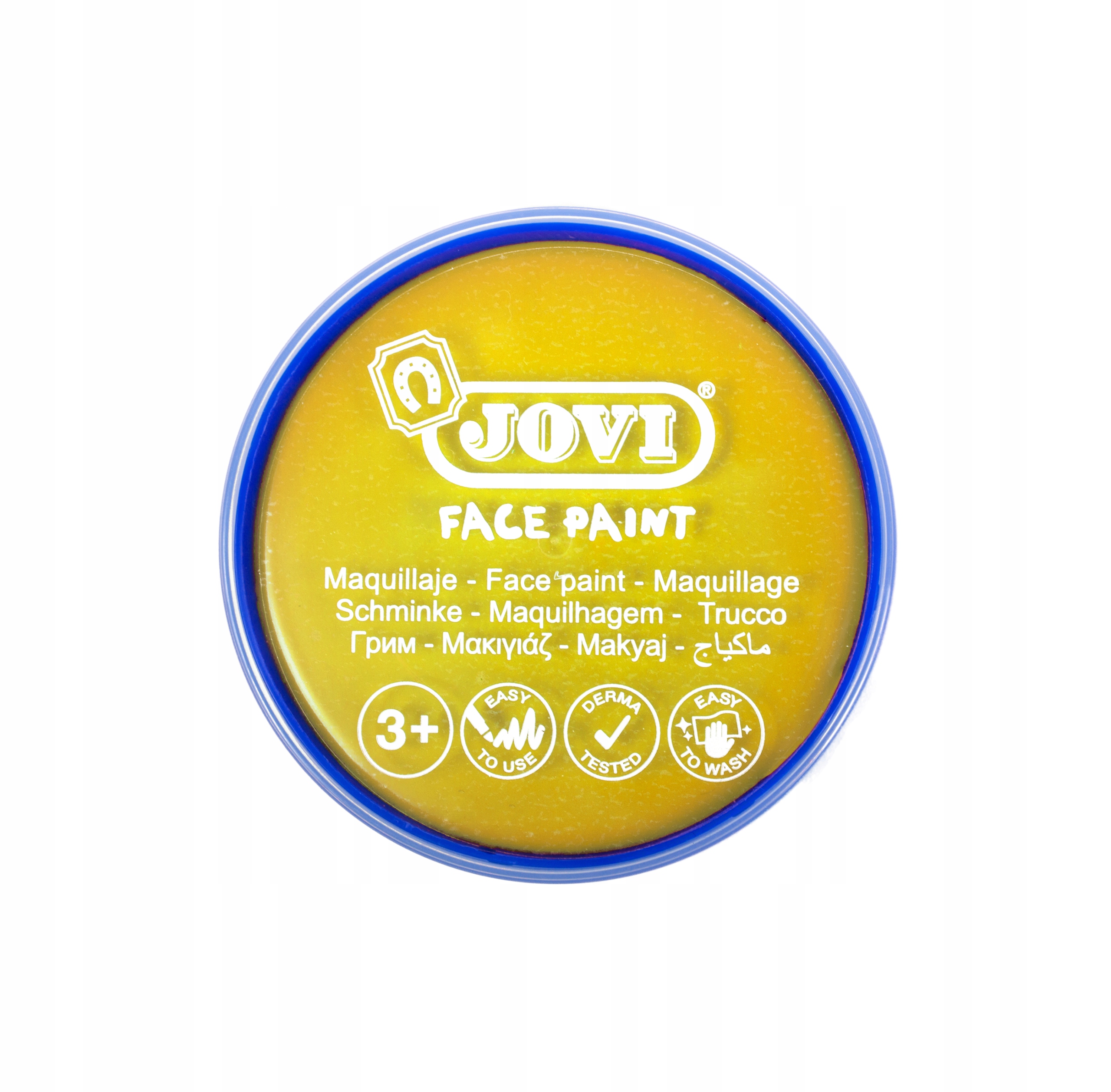 

Farby do malowania twarzy 8 ml: żółty (02)