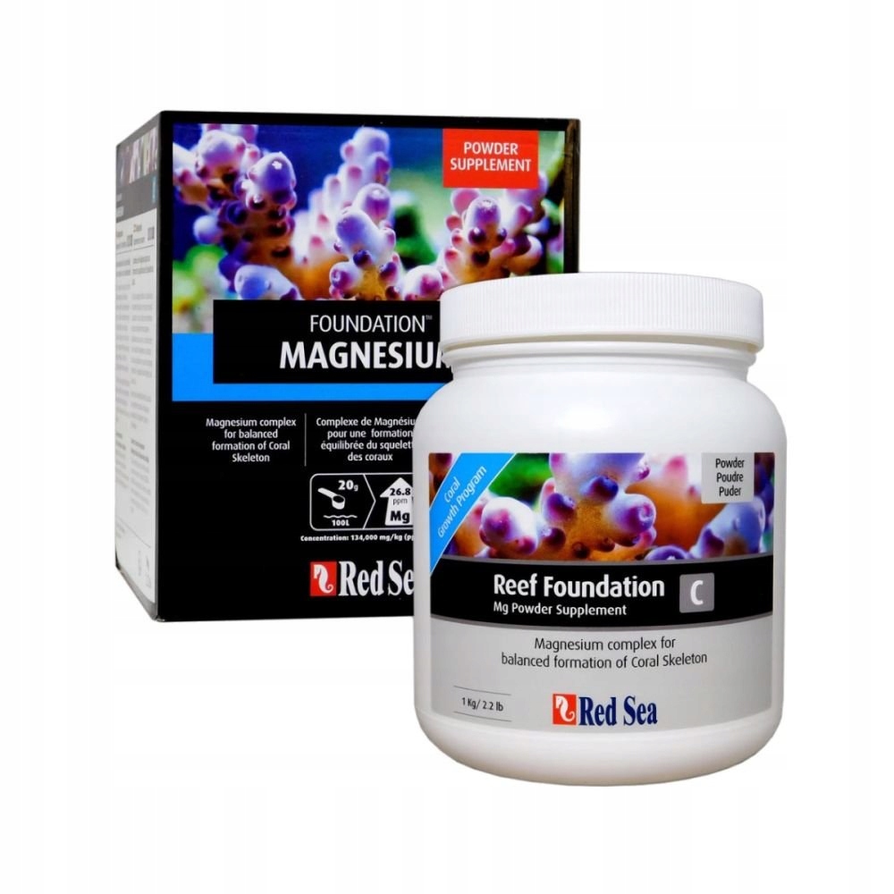 Levně Red Sea Foundation C Magnesium 1 kg hořčíkový přípravek