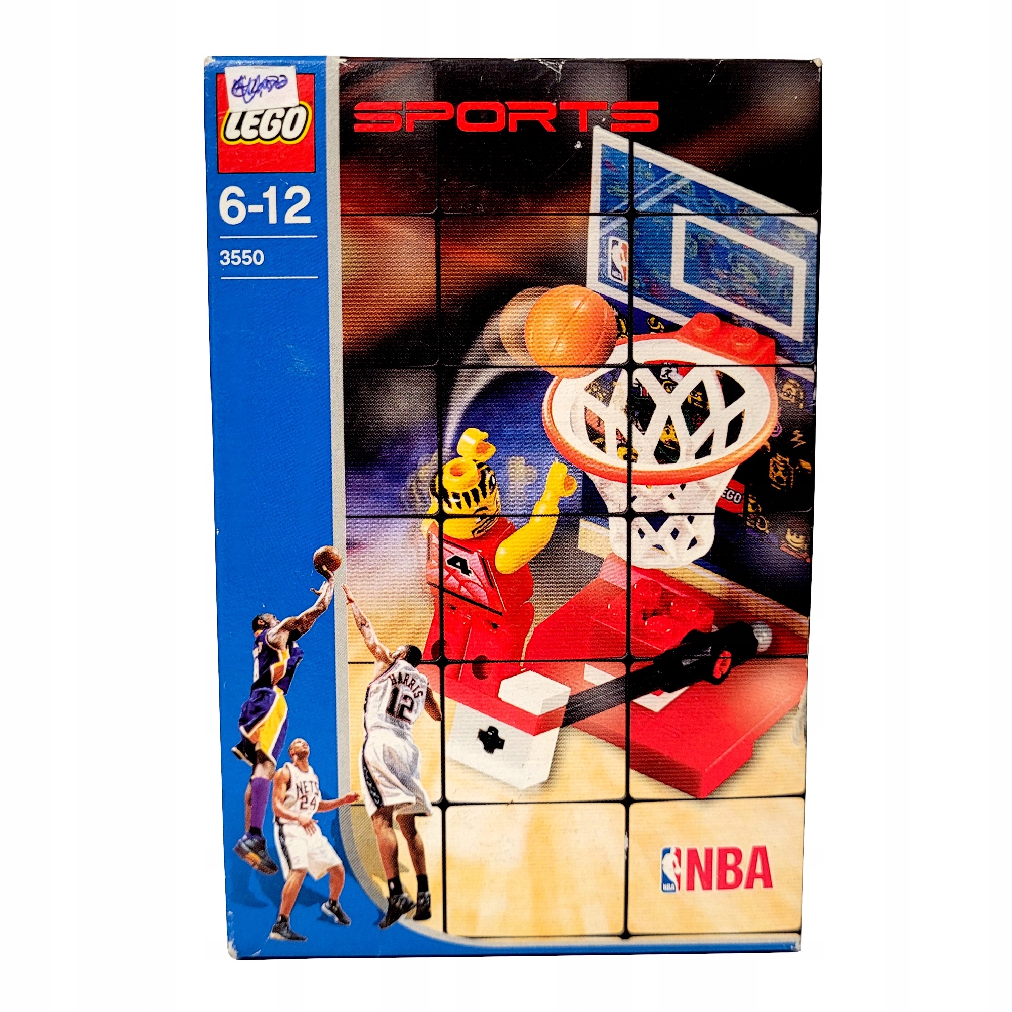 Lego Nba 3550 Sports Koszykówka Misb 2003 klocki mikołaj choinka