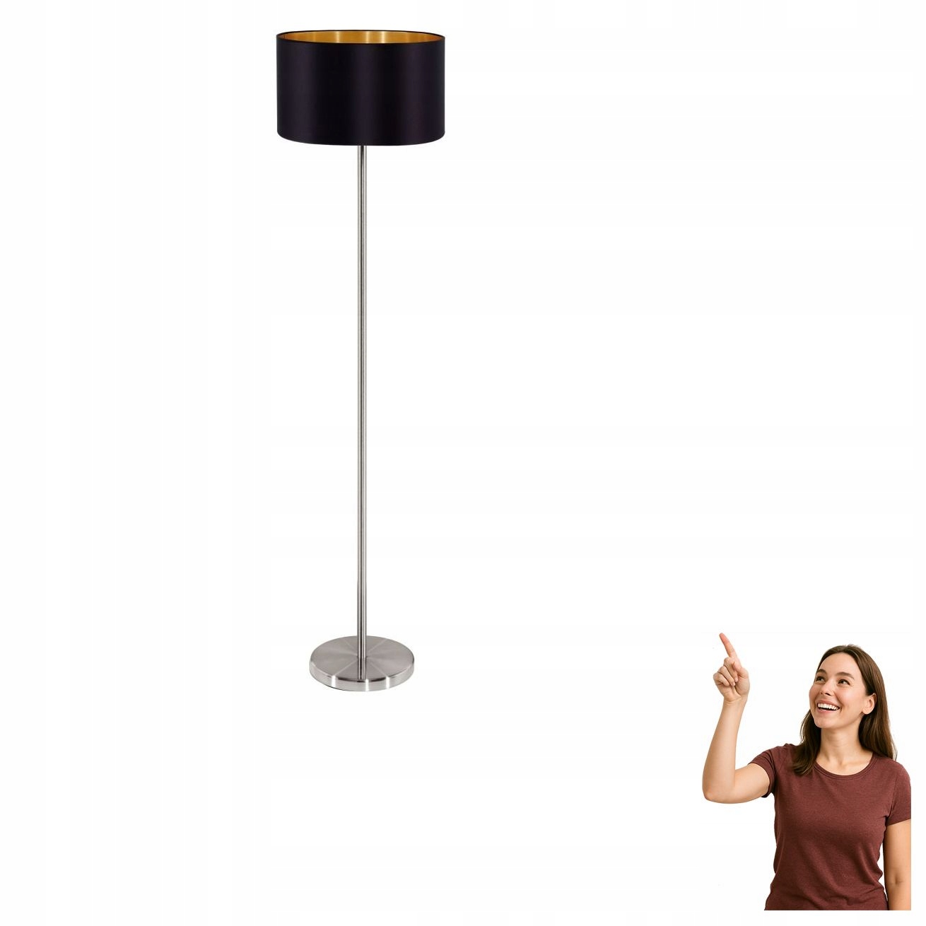 Podlahová lampa Maserlo 95169 Eglo