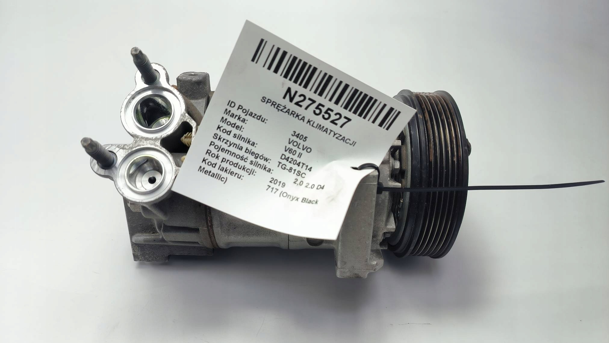 Klimakompressor klimaanlage 32260849 VOLVO V60 II