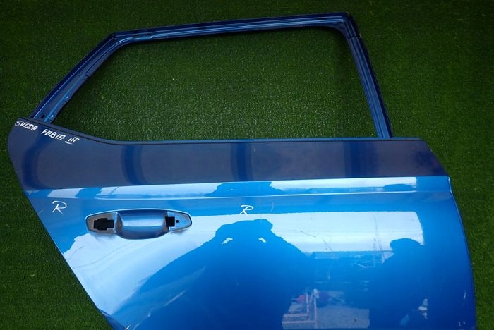 SKODA FABIA III HB Tür rechts hinten heck