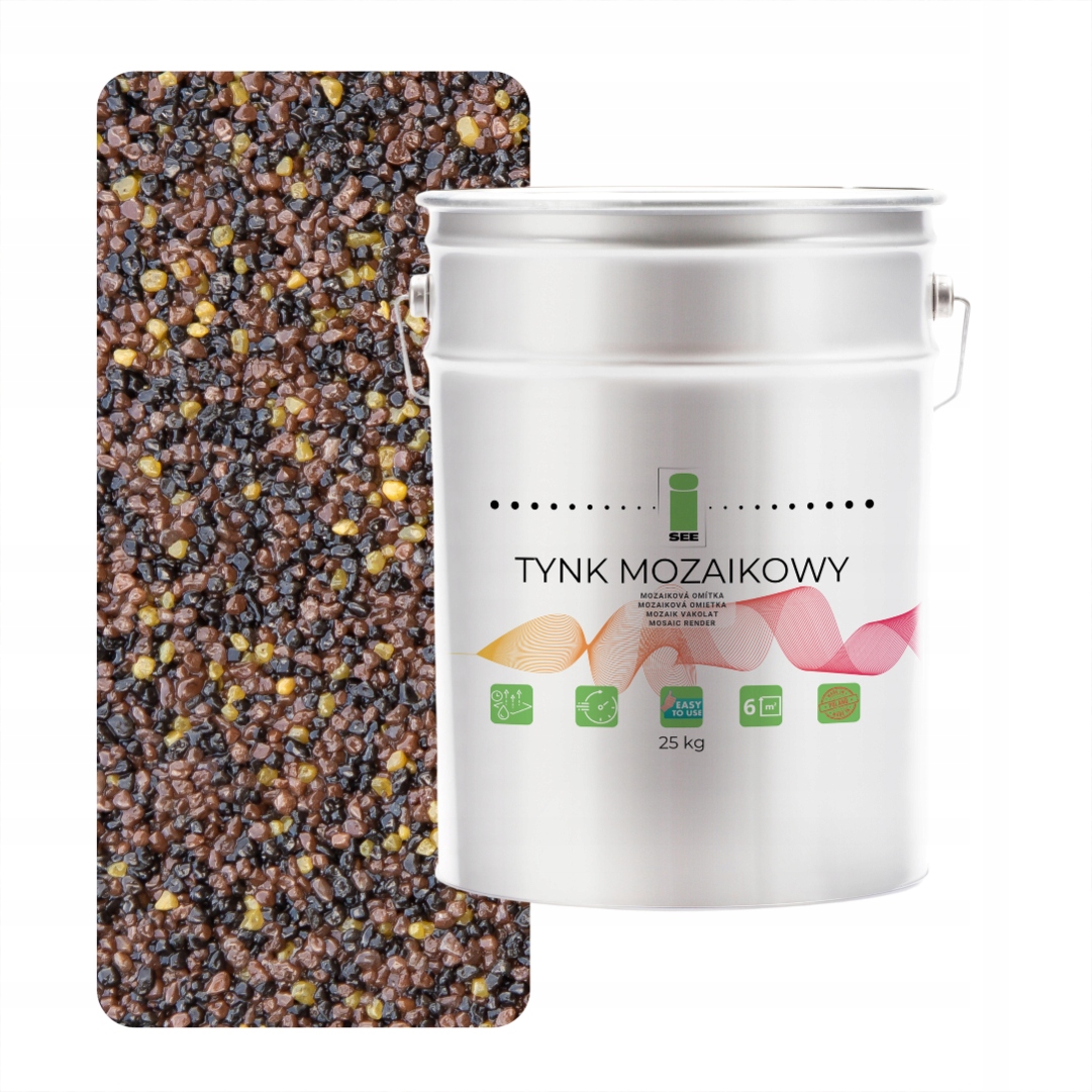 Mozaiková Omietka Bronzová Marmolit Klasa 1 Mozaika 25Kg Poľský Výrobca