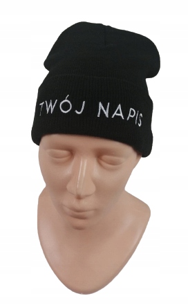 

Czapka zimowa z Twoim napisem / grafiką Haft