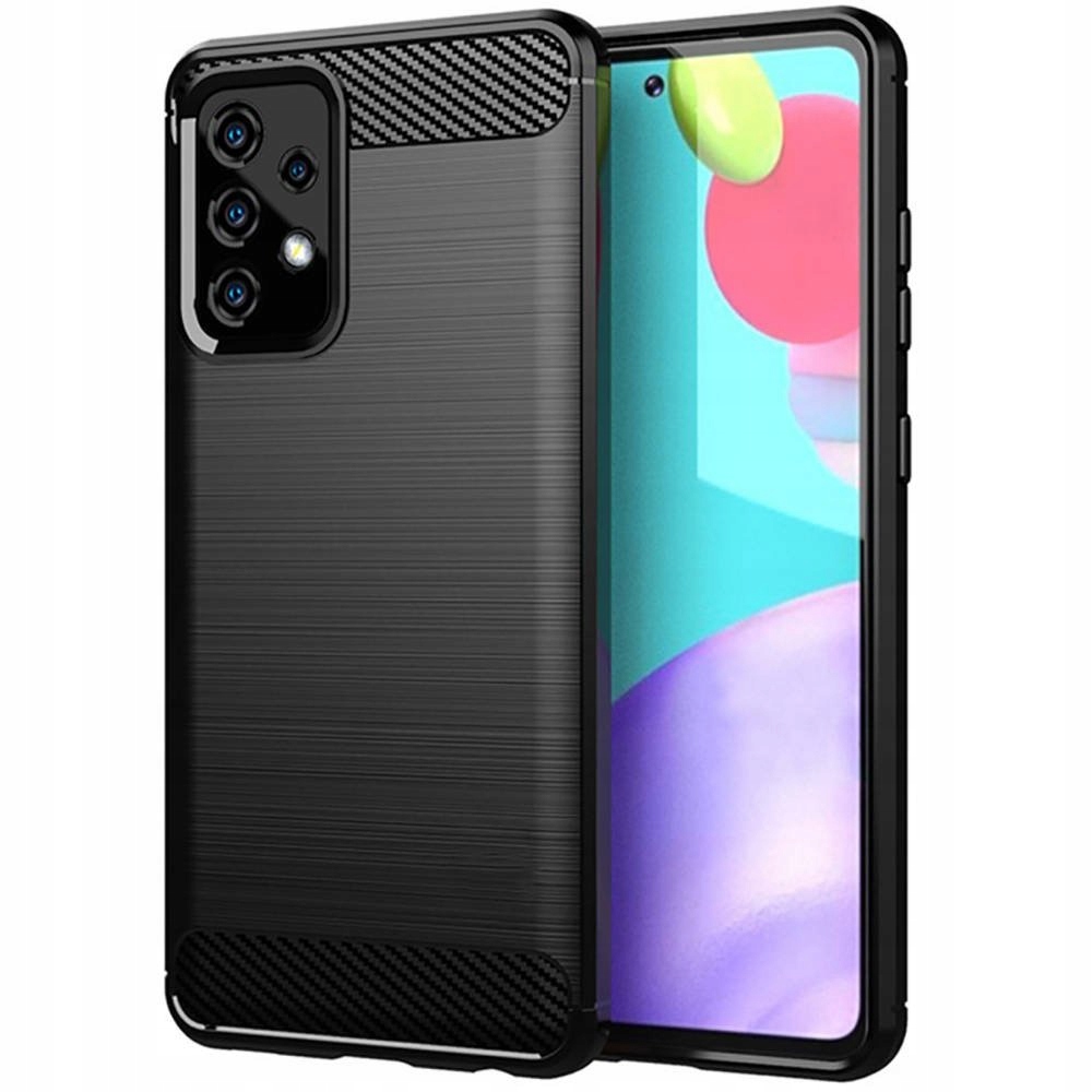 

Etui obudowa pancerna Carbon do Galaxy A52/A52S