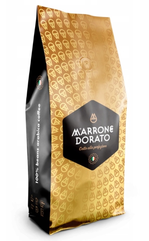 Levně Káva zrnková Marrone Dorato 1KG 100% Arabica Ita