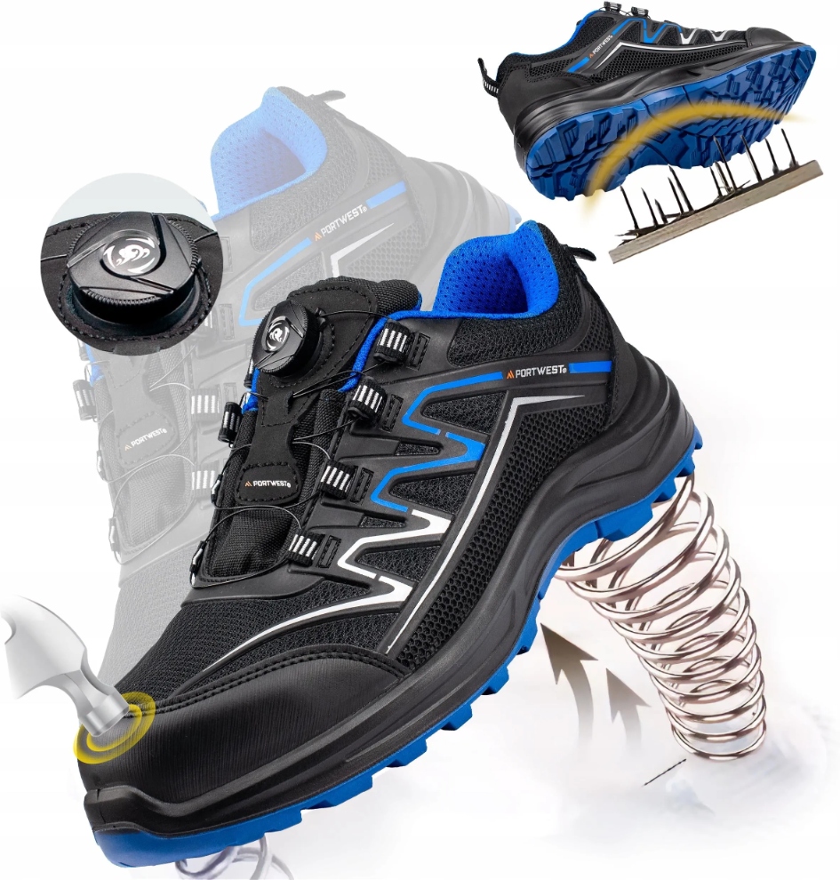 Buty robocze półbuty kompozytowy podnosek lekkie Portwest FT32 r.44