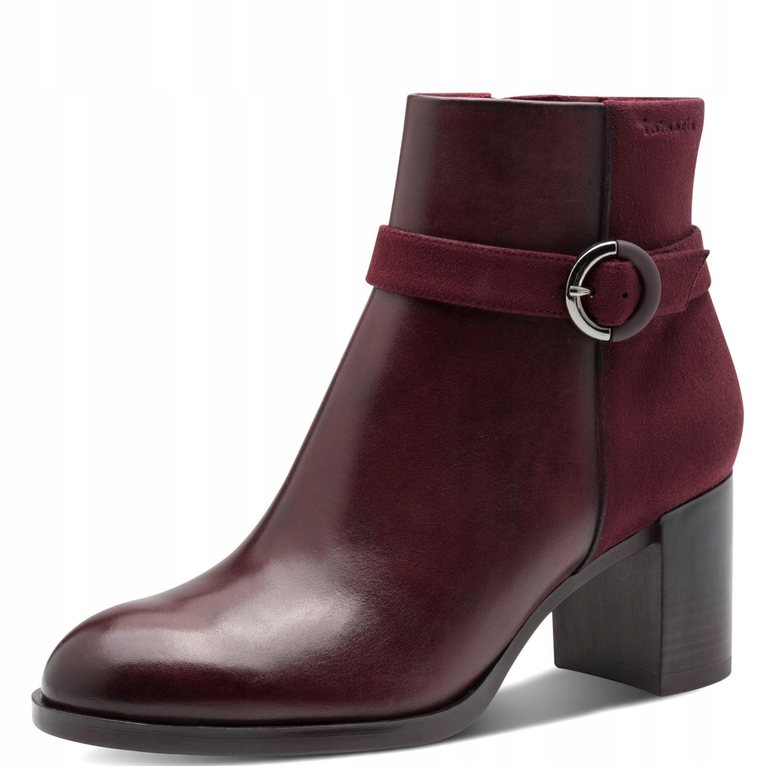 Kotníkové Kotníkové Boty Tamaris 25363-45 Burgundsko-merlotové, Vel. 36