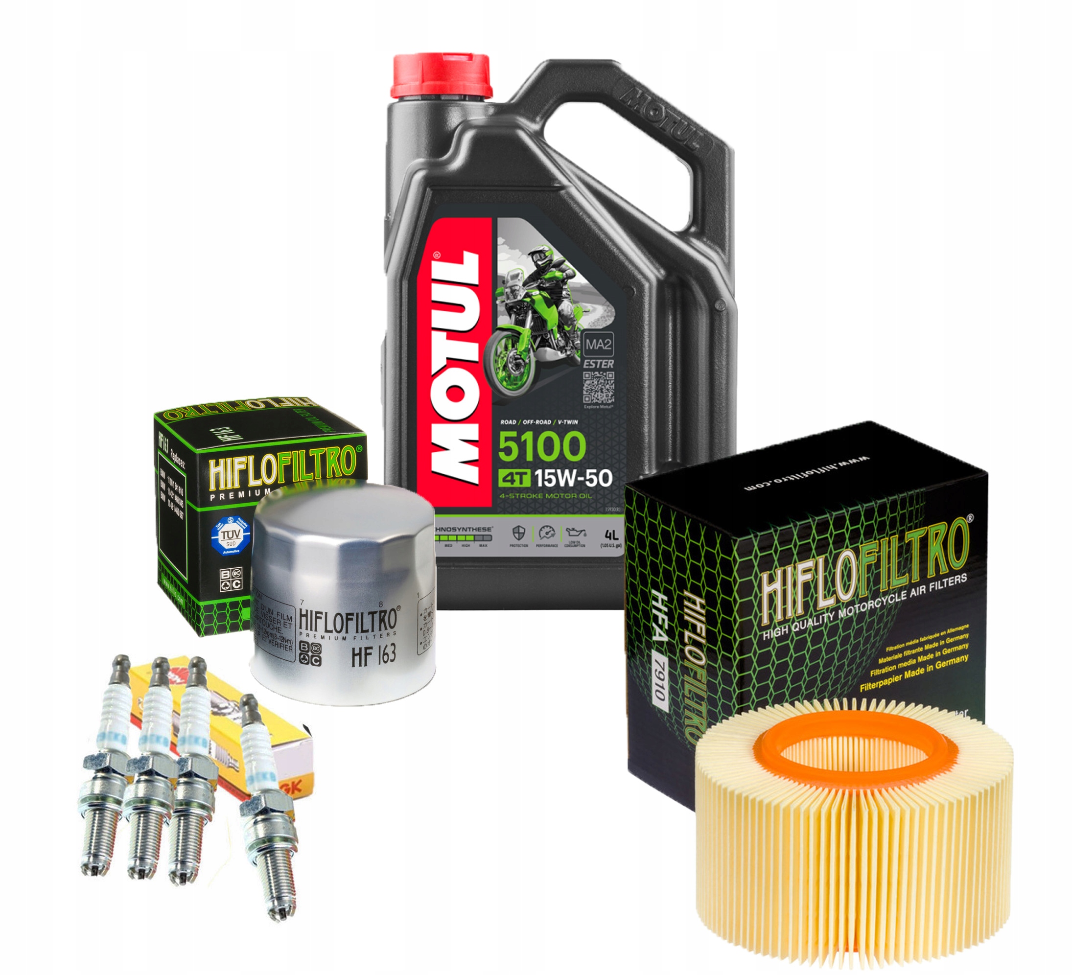Olej Motul 15w50 BMW R1150 GS 03-04r Filtr Świeca