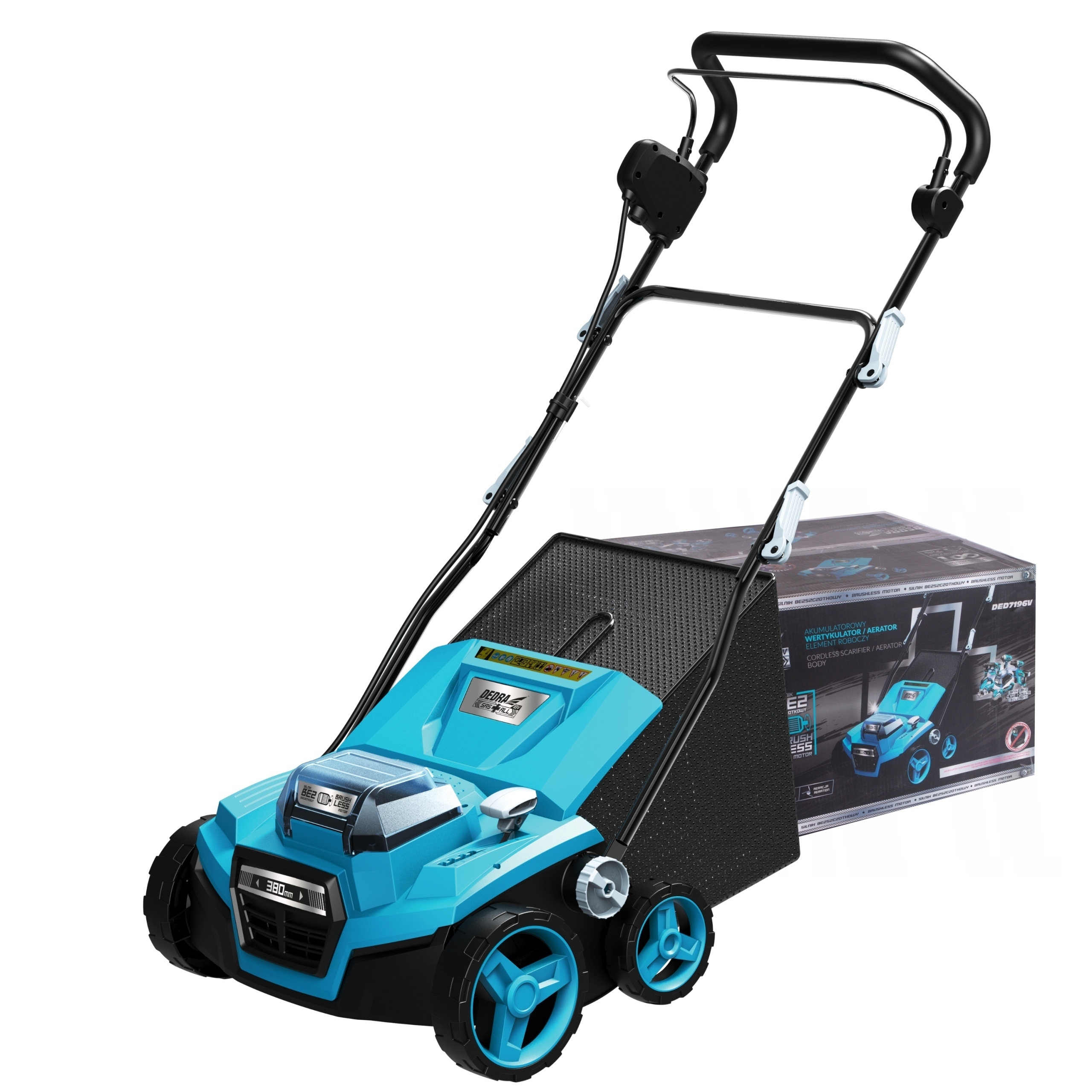 DEDRA WERTYKULATOR AERATOR 2x18V BEZSZCZOTKOWY