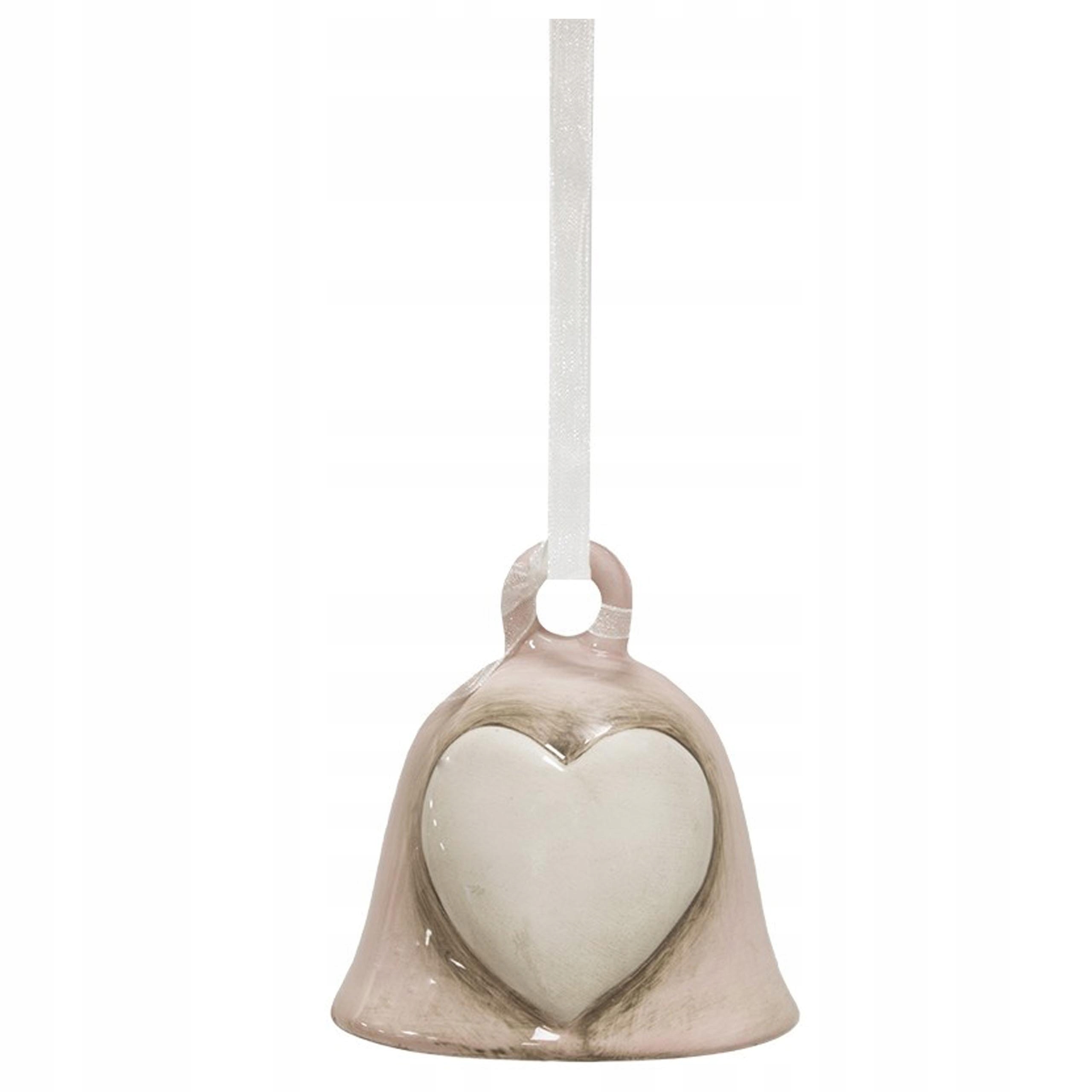 

Bombki na Choinkę choinkowe Dzwonek święta róż 7cm