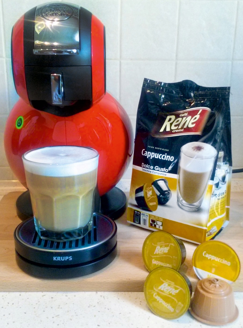 Kapsułki Rene do DOLCE GUSTO CAPPUCCINO 16 szt. Gatunek kawy mieszana