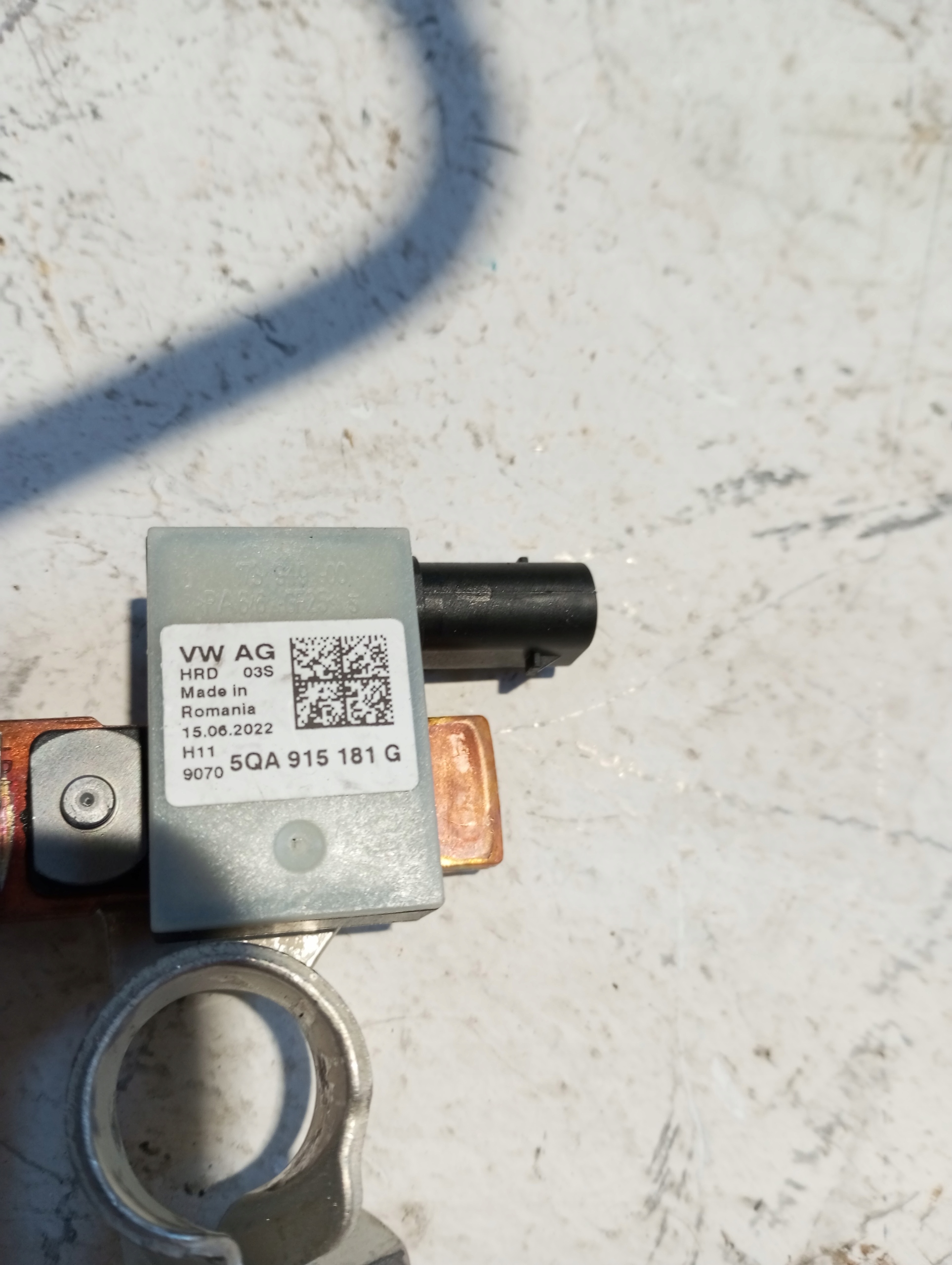 Batteriemanagement Sensor MINUS AUDI Q3 82A 5QA915181G
