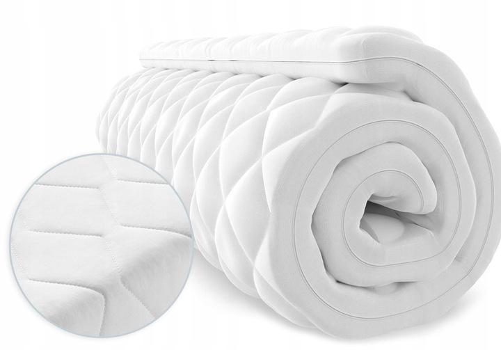 Materac Nawierzchniowy 120x190 pianka Topper 5cm Marka ŚpijZdrowo