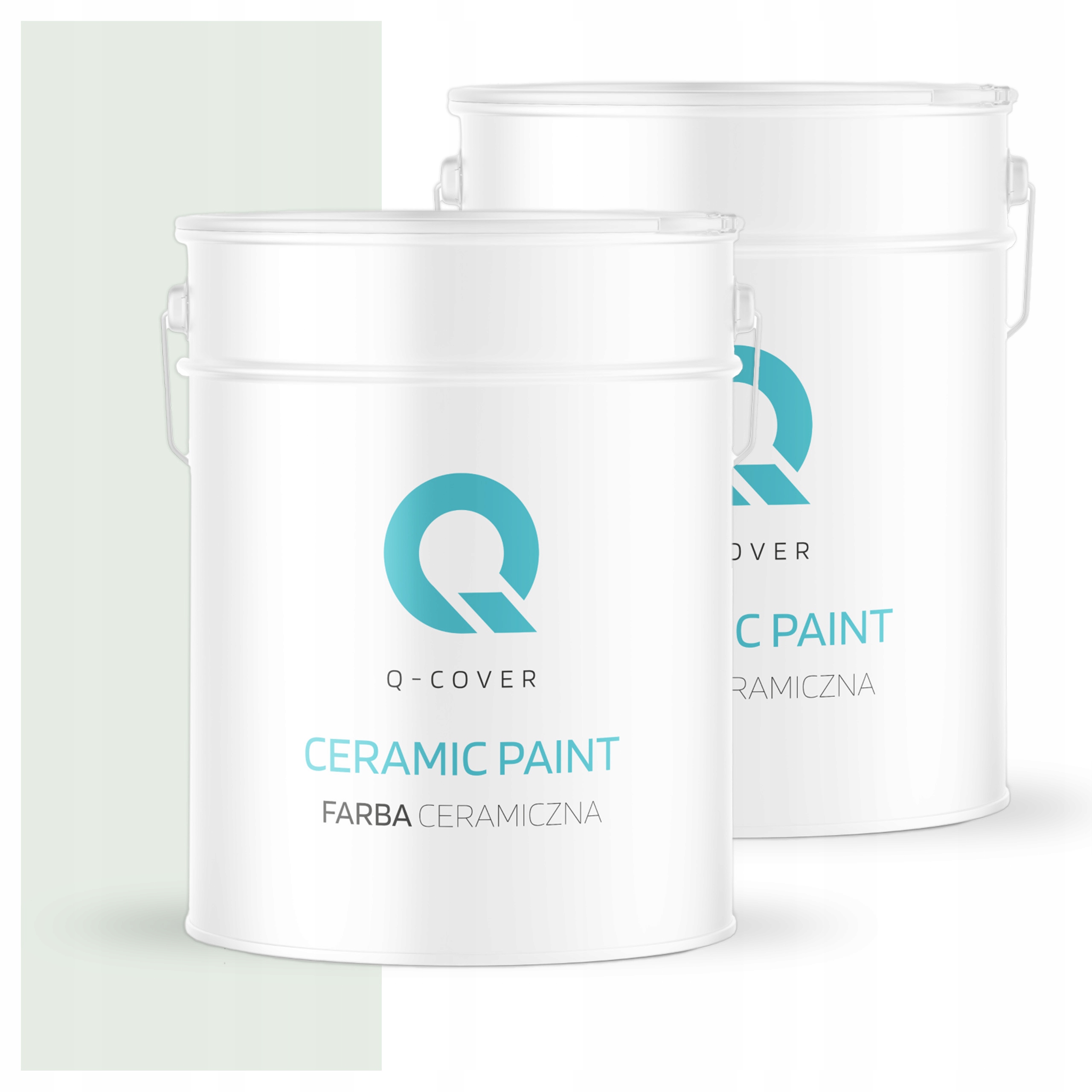 Keramická umývateľná farba na interiér 10 l Hlboká matná biela zelená H1881
