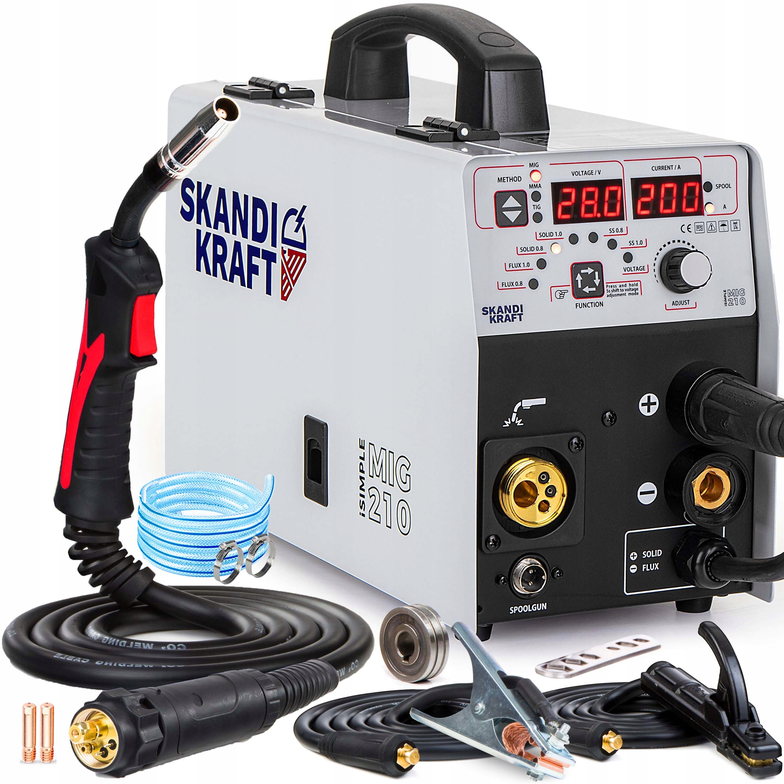 Svařovací stroj Migomat Skandi Kraft iSIMPLE Mig 210 230A 200A